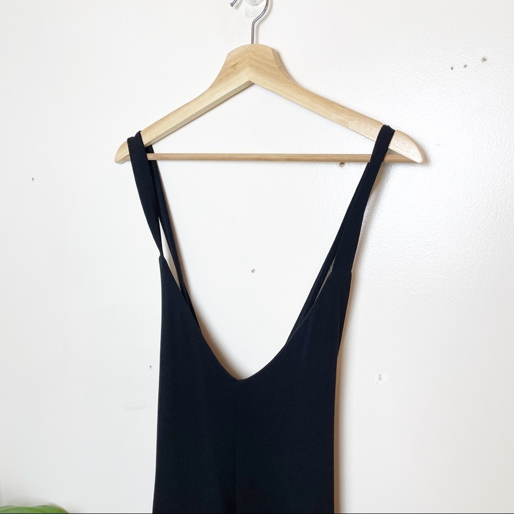 Urban Outfitters Black Jumpsuit Open Back Jumper M - Picture 4 of 10